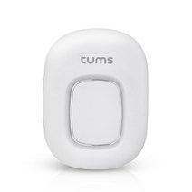 텀스 휴대용 UV 칫솔 살균건조기, 화이트, TMSH-FCST01b