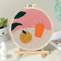 데이소이 아트클래스 감성 펀치니들 뜨개질 DIY 패키지, NO 27, 1개