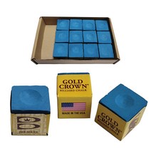 브런스윅 골드 크라운 당구초크 15p, 블루