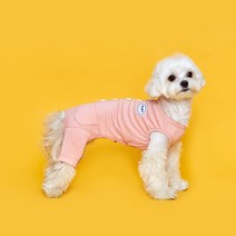 플로트 강아지 코지 민소매 올인원, 피치