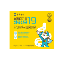 유유제약 뉴트리키즈 생유산균19 60p, 1개, 60g