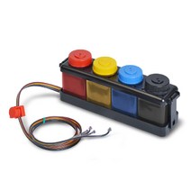 원더잉크S DIY HP3635 HP3636 HP3830 HP3833 HP3835 HP680 확장형 무한공급기 호환 리필잉크 500ml, 혼합 색상, 1개