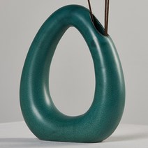 TCR 세라믹 링 화병 세로, 그린