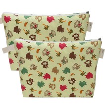 세맘스 방수 식판파우치 2p, 몽키바나나