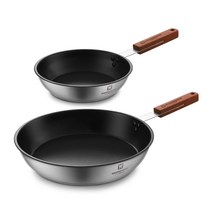 바겐슈타이거 스타크 IH 스텐 코팅 프라이팬 세트 2개, 프라이팬 20cm + 프라이팬 28cm