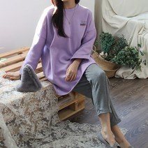 스윗쿠키 기모 롱티 임부복