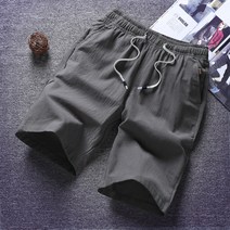 포블럭스 남성용 린넨 캐쥬얼 반바지 FBLS00518