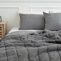 리아 뱀부 시어서커 스프레드, 그레이