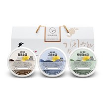 단심답례품 3년 묵은 함초소금 + 구운소금 + 모링가소금 선물세트, 1세트