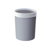 다이닝 쓰레기통 대, 그레이, 1개