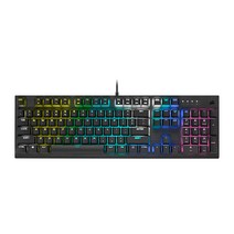 커세어 메카니칼 게이밍 기계식 키보드 비올라축, 일반형, K60 PRO RGB, 혼합색상