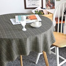 천팜 20수 선염면 자카드 데니스 체크 원단 1173, 혼합색상