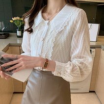 어썸풀 마리앙 레이스 블라우스