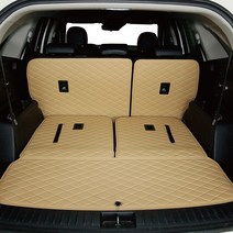모모토 프리미엄 트렁크 매트 7인승, 쏘렌토 MQ4, 새들브라운