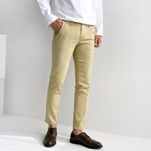 머시따 남성용 베이직 사계절 치노 면바지
