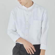 남성용 알럽홈 헨리넥 비즈니스 셔츠