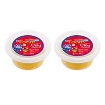 이지피아 이지 샤이니 폼클레이 2p, 노랑, 120g