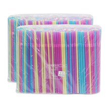 샤인 롱 자바라 스트로우, 500개입, 2개