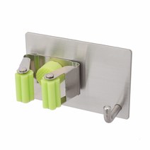 모던리빙 1홀더 청소도구 다용도 걸이, 그린, 1개