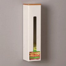 라포유 벽걸이형 쓰레기 봉투 정리 수납 선반대, 1개