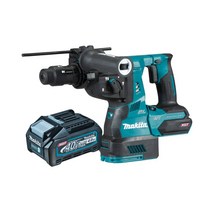 마끼다 40V MAX 충전 로터리 함마 BL모터 HR002GZ + 4.0Ah 배터리 BL4040, 1세트