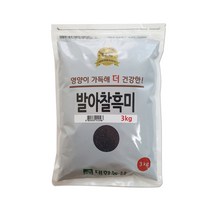 대한농산 국산 발아찰흑미, 1개, 3kg