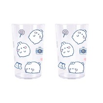 릴팡 몰랑이 투명 파티 점보컵, 혼합색상, 2개