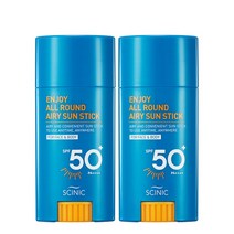 싸이닉 엔조이 올라운드 에어리 썬스틱 SPF50+ PA++++, 25g, 2개