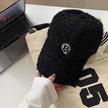 뽀글이 겨울 야구모자