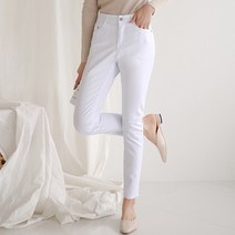 유니제이 여성용 하렌 스판 일자 스키니