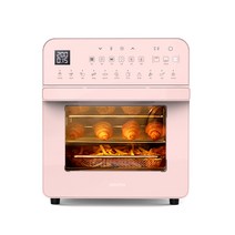 단미 올스텐 로티세리 오븐 에어프라이어 14.5L, 핑크, DA-OAF01