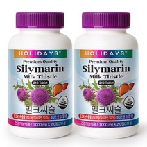 홀리데이즈 밀크씨슬 210g, 2개, 210정