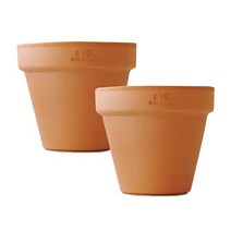 도시정원 토분 바소 화분 2p, 스탠다드(황토색)