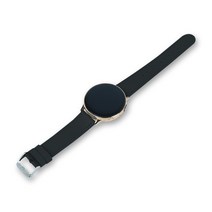 팜즈 스마트워치 가죽 스트랩 22mm, 블랙