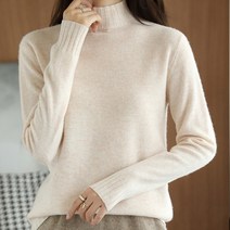 솔레일 여성용 엘리아나 하프 하이넥 스웨터