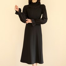 빼빼 여성용 절개라인 뷔스티에 원피스