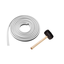 오마이남친 풍절음차단 문콕방지 도어 몰딩 10m + 고무망치 세트, 그레이(도어 몰딩), 1세트