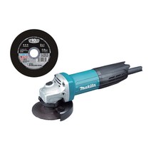 마끼다 유선 앵글 그라인더 100mm GA4031 + 티롤릿 실버 100mm 세트, 1세트