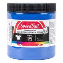 스피드볼 패브릭 실크스크린 잉크, Blue, 236.2ml