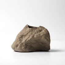 리버그린 바위돌모양 세라믹 화병, A타입