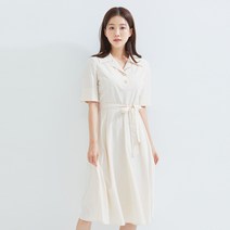 로엠 셔츠형 원피스