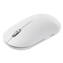 인데나 올인원 무소음 무선 블루투스 마우스 IND-M200GB + 프리미엄 게이밍 마우스패드 IND-270x220, 화이트
