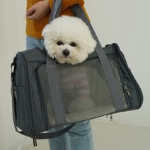 레드퍼피 반려동물 켈라즈 이동가방, DARK GRAY