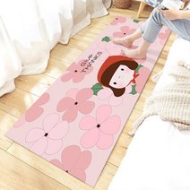 봄봄 파스텔 일러스트 홈 주방 거실 발매트, 19