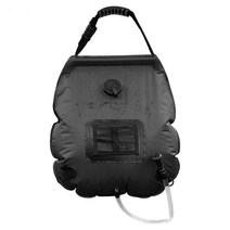낯선옷장 캠핑 샤워 워터백 20L UNC-101-2, 블랙, 1개