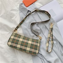 체크 미니 숄더백 GH34_RD_345