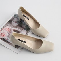 잭앤질 수제 스퀘어라인 펌프스 6cm JA2130
