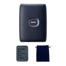 인스탁스 미니 링크2 스페이스블루 + 틴케이스 + 파우치 세트