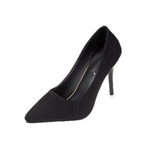 여성용 스웨이드 스틸레토 패션 슈즈 하이힐