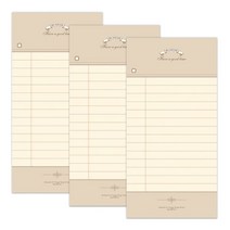 바이나쿠 메모패드 09 클래식 노트, 혼합색상, 3개